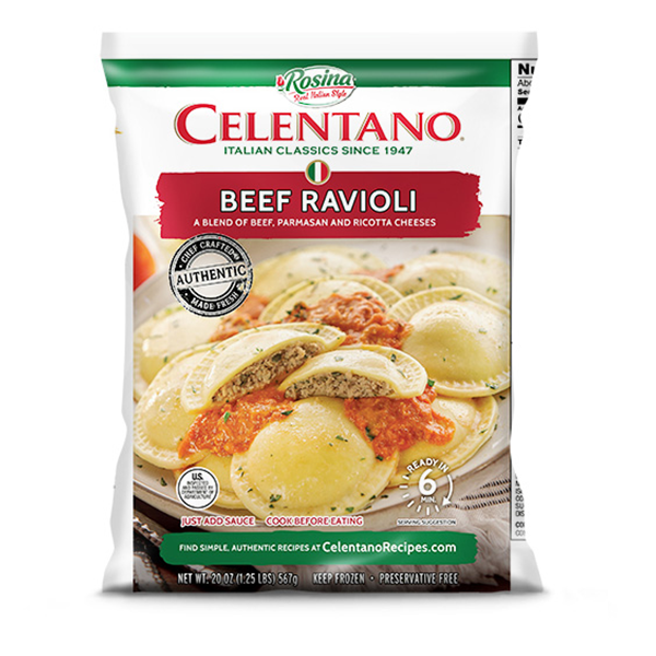 Celentano Large Round Beef Ravioli